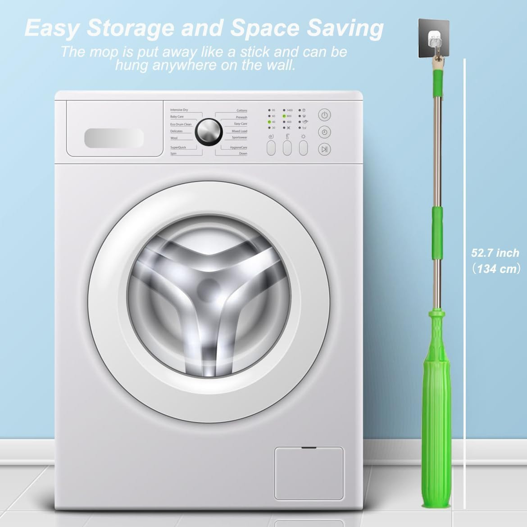 2-in-1 Self-Wringing Floor Mop